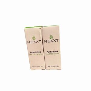 NEXXT Purifying Tea Tree Serum 0.33 fl oz Face Treatment Lot of 2
